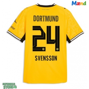 Borussia Dortmund Daniel Svensson #24 Replika Hjemmebanetrøje 2026-27 Kortærmet